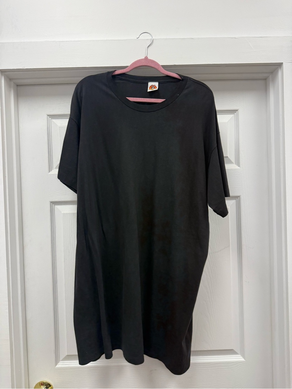 Vintage looney tunes Black Oversized Tee - Plain Crewneck OS